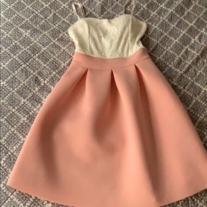 Beautiful dress pink and white